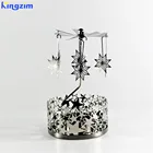 Wedding Centerpiece Gifts Decor Wedding Centerpiece Metal Cut Out Rotary Star Candle Holder Insert Metal Holders