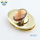 new product light gold leather bag lock fitting for women bags