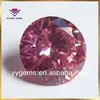 Good pink cz synthetic stones cubic zirconia price