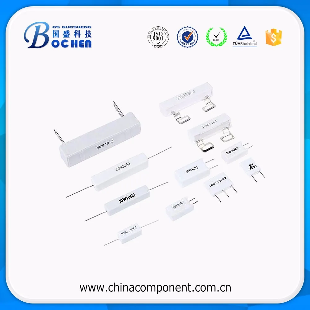 low cost variable resistor rx27-3-10 10w 500 ohm cement resistor