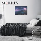 Custom made personalized custom light up led canvas painting wall art