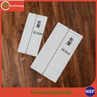 12"-15.5" inch hot sale restaurant use white melamine rectangular plates