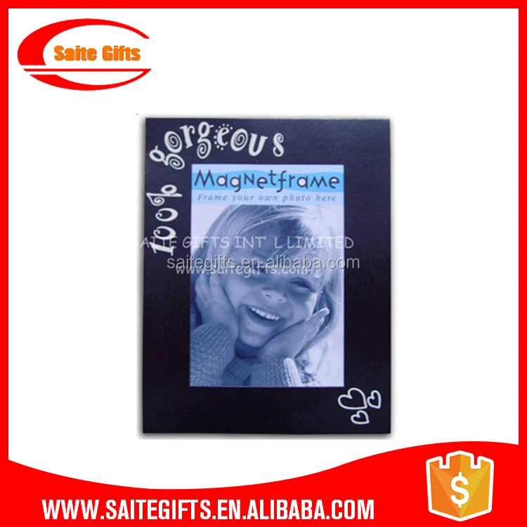 customized magnetic photo frame/fridge magnet photo frames