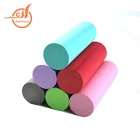 Yoga hollow roller foam crossfit for muscles private label carrying bag