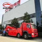 Diesel Truck Tow Heavy Duty HOWO 8x4 Road Rescue Wrecker Towing Truck