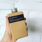 Wholesale Custom Clear Square Pet Plastic Bottle Cold Press Coffee 12Oz Beverage Drinking Water 500Ml Juice Bottle