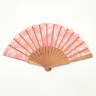 Fabric Hand Fan Fan Wooden Fabric Hand Fan For Wedding