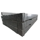 Hot dip galvanized 1 inch square iron pipe and rectangular steel tube