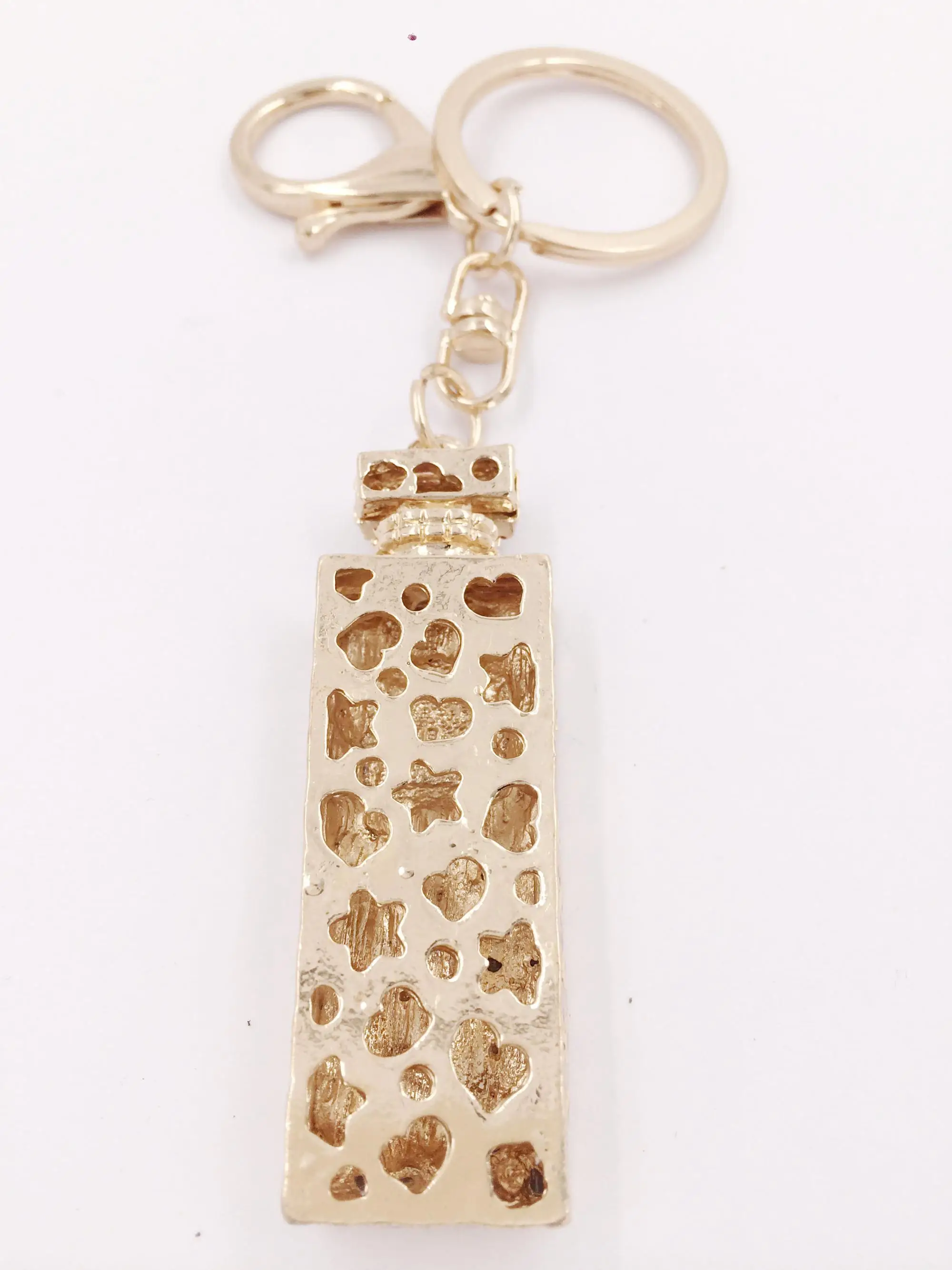 rhinestone crystal keyring charm pendant purse bag key ring