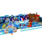 play slide Used Plastic Indoor Playground For Amusement Park