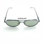2019 glasses Frame New Style Fashion Polarized Lens metal Sunglasses