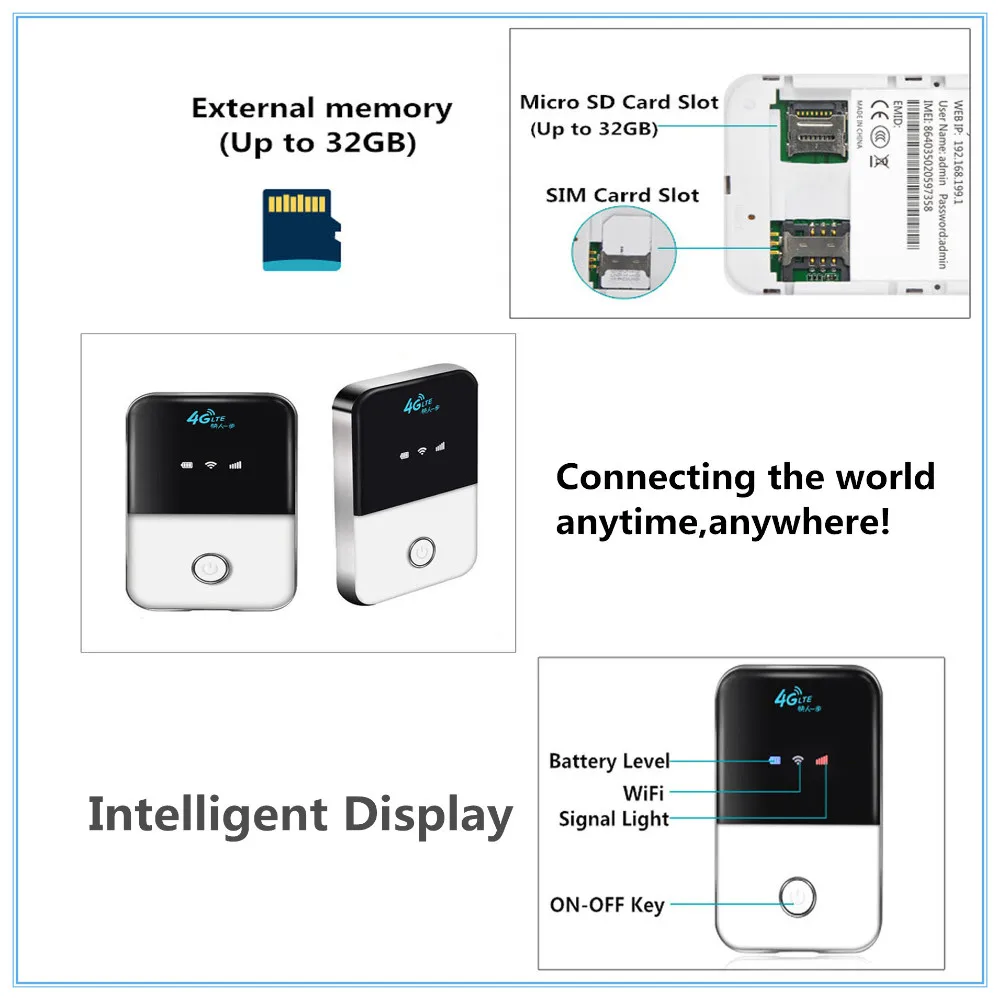 handiness 单卡移动热点 4g lte wifi 路由器