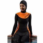 S-4XL plus size 2017 New hot Wholesale womens Muslim Swimwear