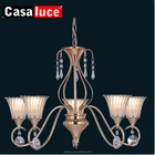 Hotel Chandelier Ball Antique Celling Round Modern Crystal Industrial Lamp Vintage