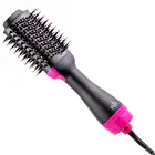 Blow Carbon Motor Dc Electric Comb Styler Rotation Hot Air 110v/220v Paddle Round Hair Dryer Brush