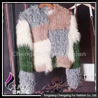 CX-G-A-87 Hot Selling Genuine Knitted Rabbit/Lamb Fur Garment