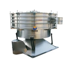 Automatic and high quality round silicon powder tumbler vibrator screen