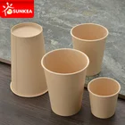 Disposable bamboo pulp cup, bamboo fiber coffee cup