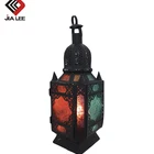 New Vintage Moroccan style Antique Wedding favor hanging metal candle lantern