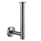 SUS304 Stainless Steel Bathroom Lavatory Toilet Paper Holder and Dispenser Wall Mount, Brushed