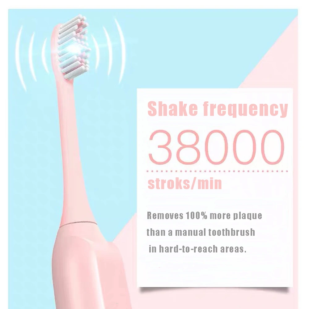 ML910 Best selling Patented IPX8 rechargeable adult electric toothbrush