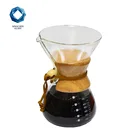 borosilicate glass personalized drip pyrex glass coffee pot