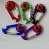 small quantity available metal led torch carabiner with torch