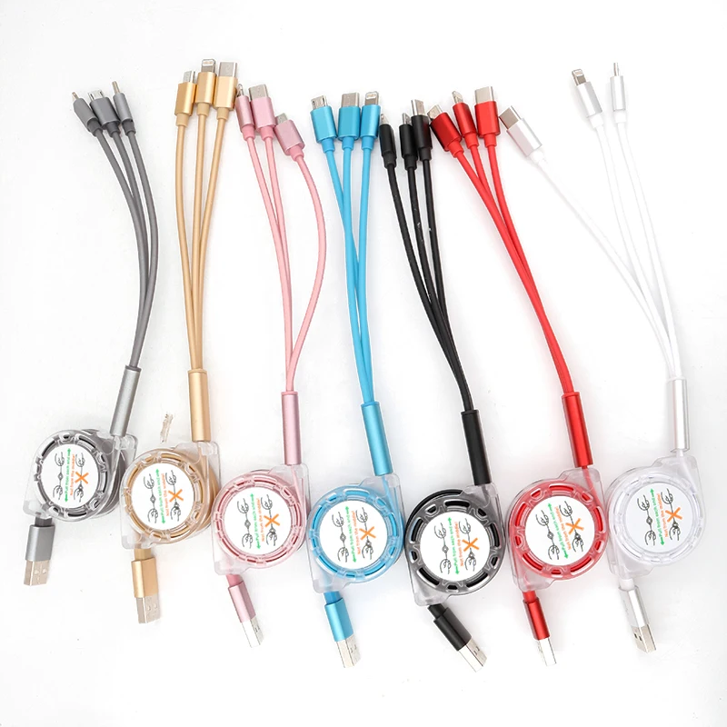 Hot 3 In 1 USB Cable Charger - ANKUX.COM