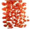 Hot sale high quality artificial maple leaves vine for wedding decoration