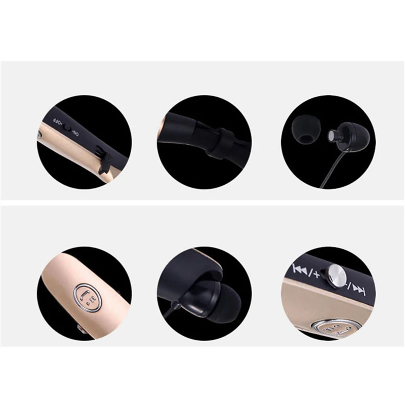 private label 15 hours wireless earphone neckband tws headphone - ANKUX.COM