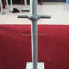 concrete formwork scaffolding u head jack base with jack nut