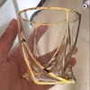 Hot Selling new design Gold Whisky Glass For Wholesale