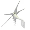 100% full power wind solar hybrid road light system 12V 24V 400W small windmills generator for sale