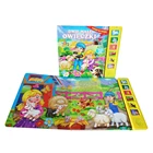 Hight Quality Arresting Story Book with Music Button for Kids Educational Sound Book & Electronic Toys