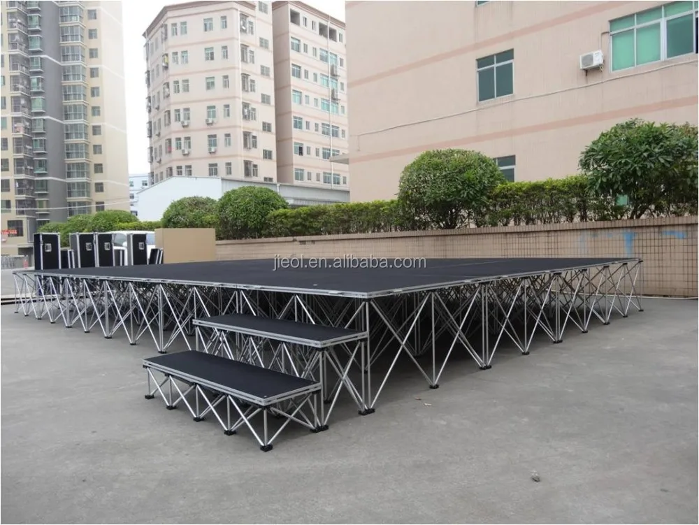 Easy Install Hot Sale Mobile Event Stages Outdoor Concert Portable