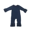 Wholesale Baby Cotton Rompers Soft Kids Icing Ruffle Romper Blank Infant Cotton Rompers