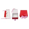 eco friendly candy packaging foldable gift box with ribbon jewelry packaging box velvet