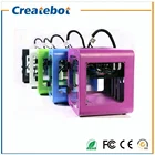 Createbot Colorful Touch LED Display 3D Printing Machine for DIY and Education FDM Portable 3D Printer