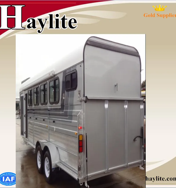 Gooseneck horse trailer used horse trailer with living quarters .jpg