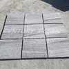 China Nero Santiago Granite Pavers Flamed Floor Tiles Price