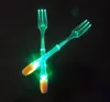 christmas party flashing tableware flashing cutlery,led light up knife and fork for restaruant
