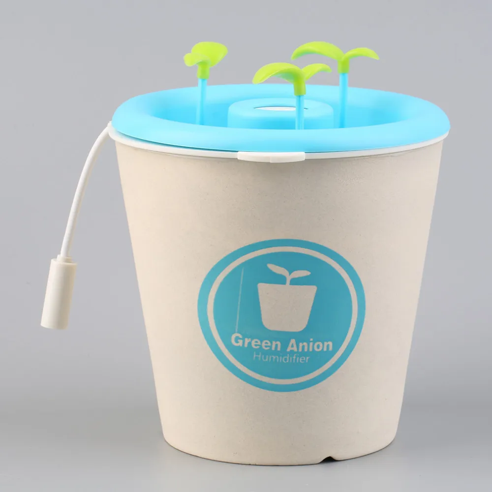 2016 NEW cute Ceramic USB Ultrasonic Air Humidifier Anion Diffuser Aromatherapy Office