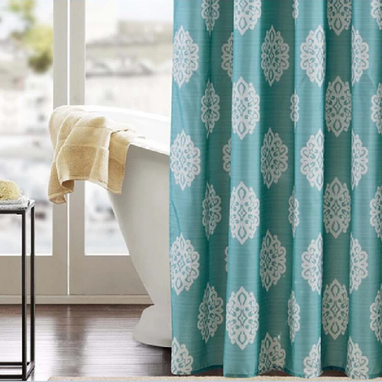 European fashion export orders printing shower curtain on sale