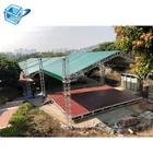 Wholesale Factory Direct Cheap Small MOQ Outdoor Performance Aluminum Frame Stage Used Portable Stage For Sale
