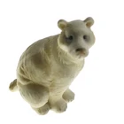 Custom resin wholesale figurine polar bear animal toy