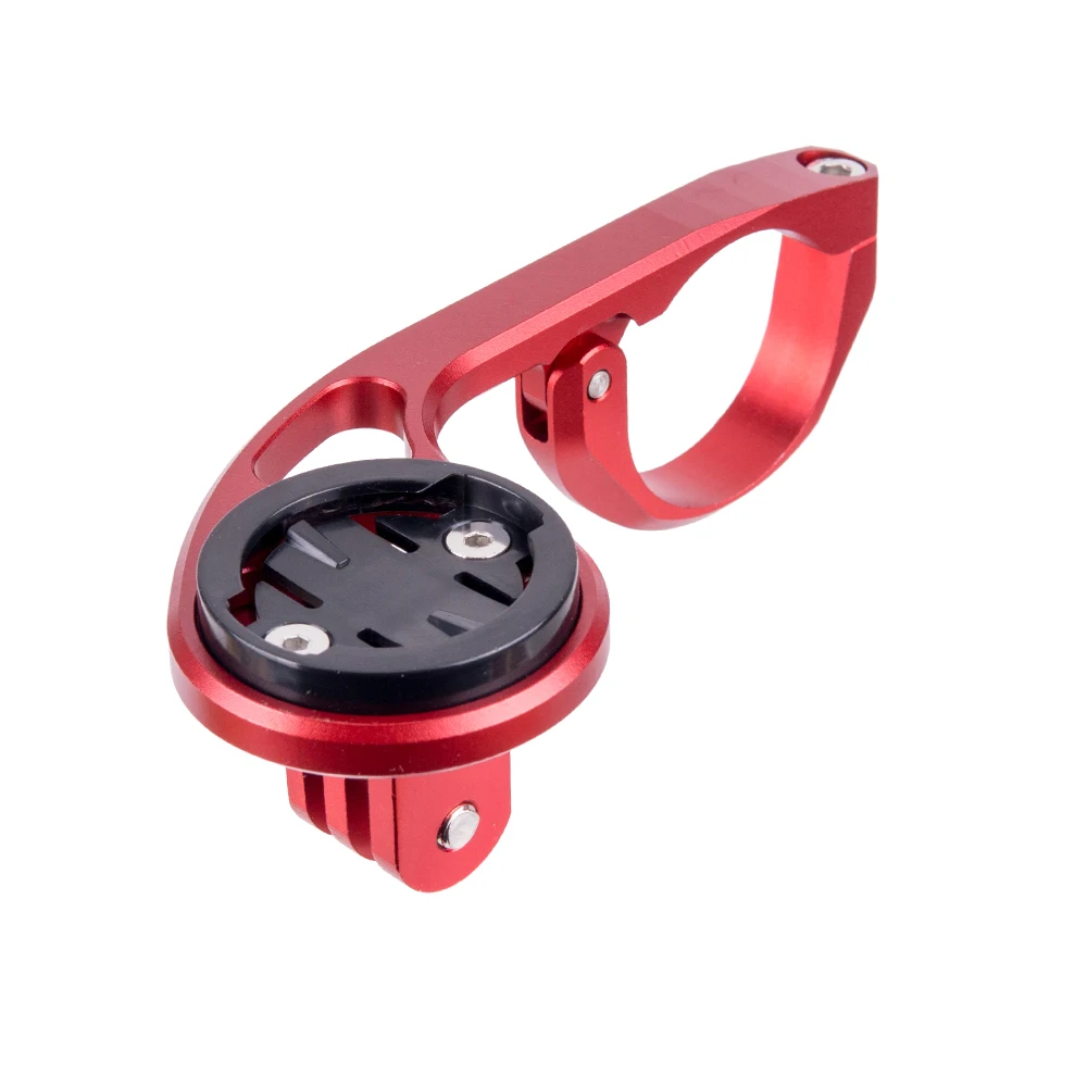 ZTTO Bike Bicycle Computer Mount 31.8 25.4mm Aluminum Alloy Handlebar Compatible with Garmin Edge Cat Eye Bryton GoPro Camera