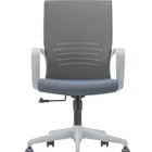 2018 Modern white Executive office chair armrest massage swivel chair air conditioned office furniture mesh chairs