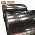 High zinc coating GI Z80 Z100 Z120 Z200 Z275 regular spangl galvanized building industry used hot dip HDG galvanized steel coil