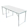 Outdoor aluminium long party picnic dining banquet folding table