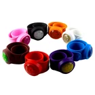 hot sale cheaper customize silicon slap bracelet